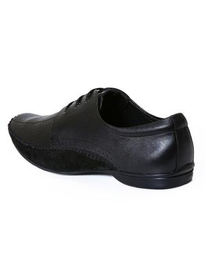 black leather derbies - 12336670 - Standard Image - 3
