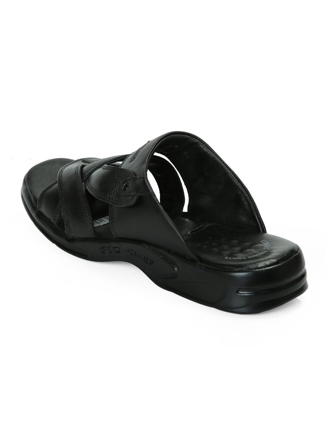 Red Chief Black Casual sandals - 12337684 - Zoom Image - 3