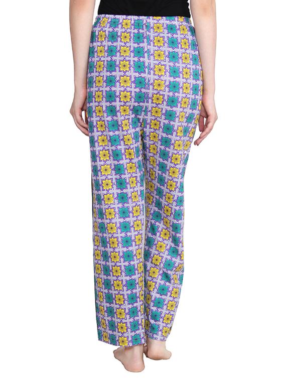 multi colored cotton pajama - 12365654 - Zoom Image - 3