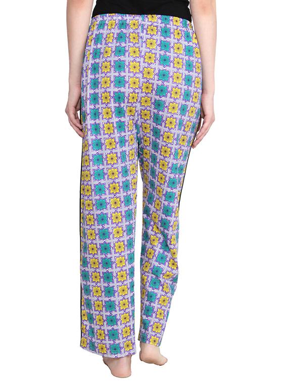 multi colored cotton pajama - 12365655 - Zoom Image - 3