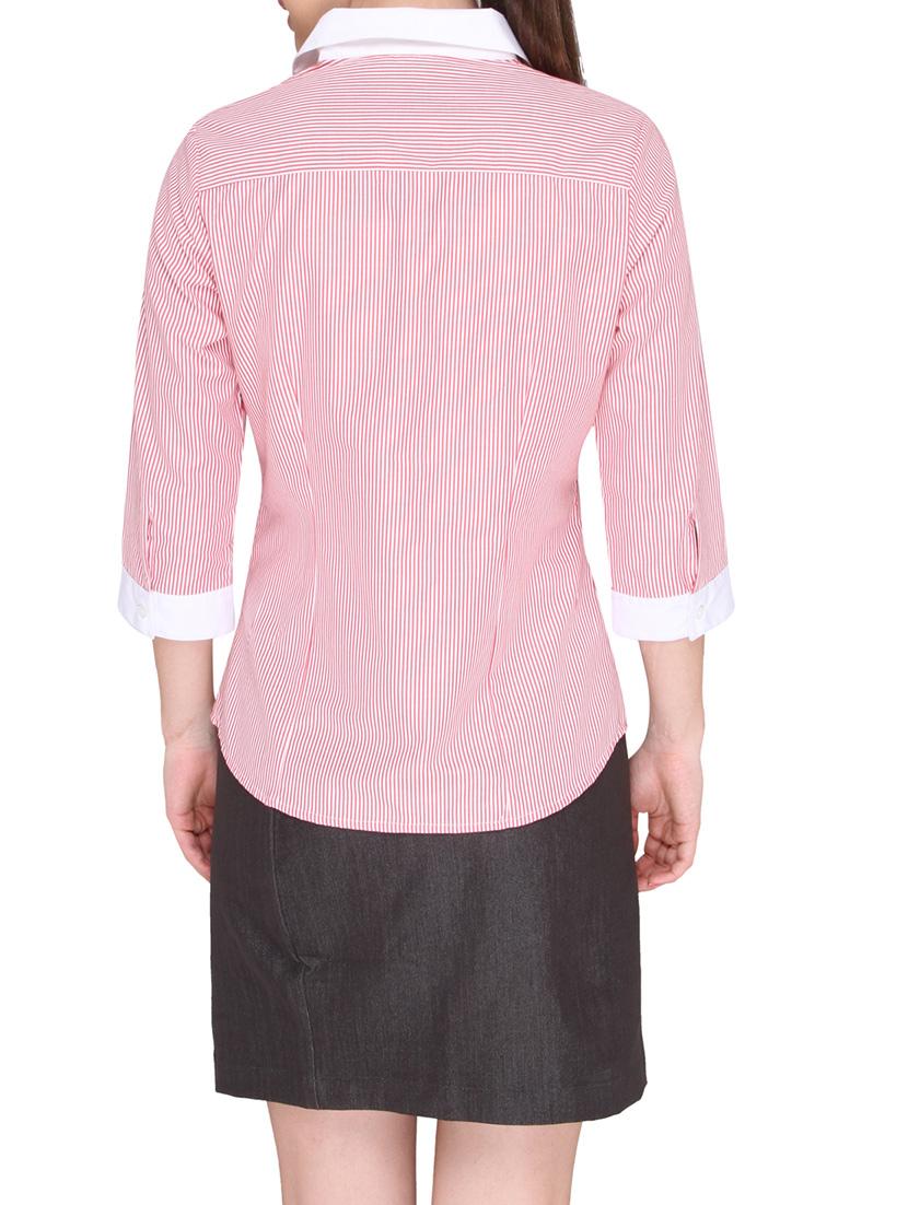 pink cotton shirt - 12377210 - Zoom Image - 3