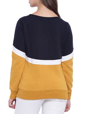 color block sweatshirt - 12403227 - Standard Image - 3