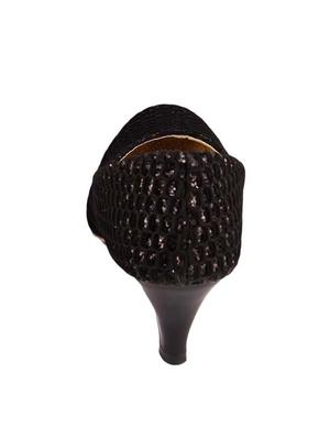 black mesh pump - 12407609 - Standard Image - 3