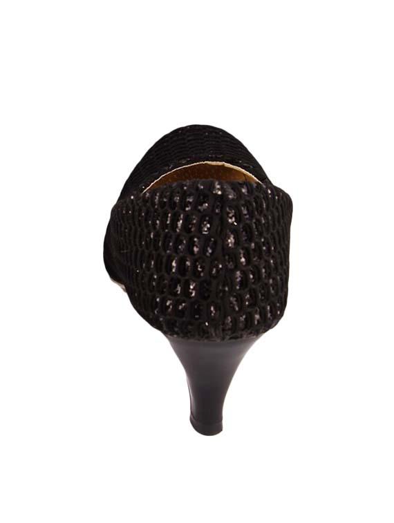 black mesh pump - 12407609 - Zoom Image - 3