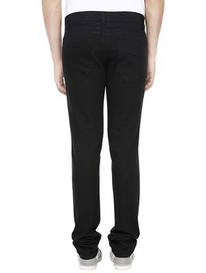 black denim plain jeans - 12422447 - Standard Image - 3