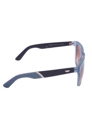 blue plastic wayfarer men sunglass - 12442256 - Standard Image - 3