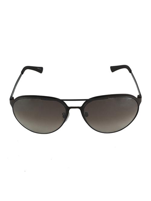 brown metal aviator men sunglass - 12442271 - Standard Image - 1