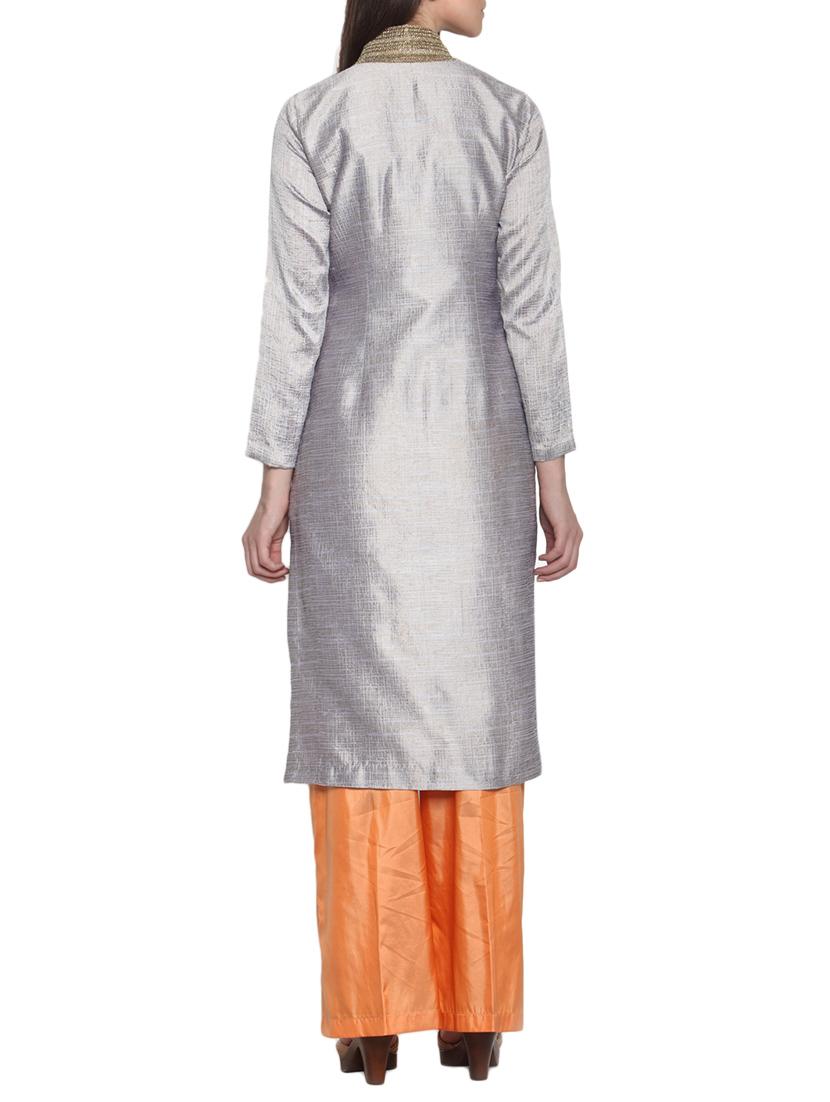 Multicoloured party wear suit set - 12460350 - Zoom Image - 3