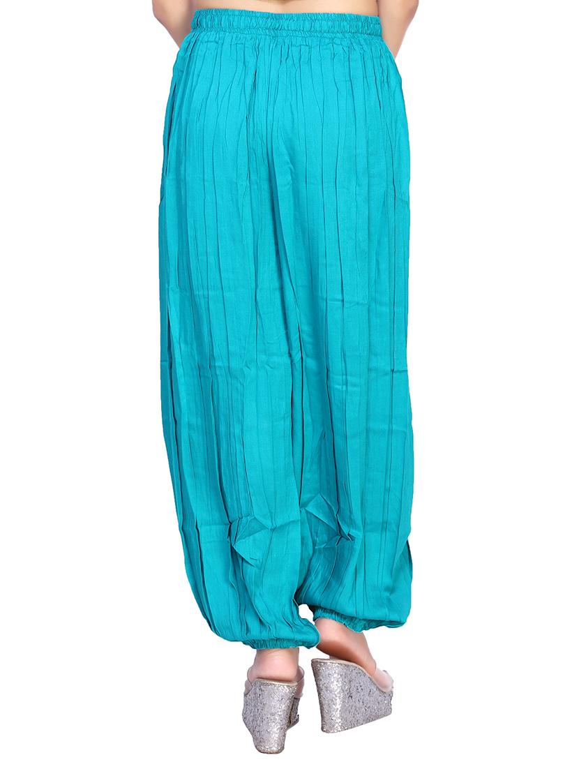 light blue cotton salwar - 12462685 - Zoom Image - 3