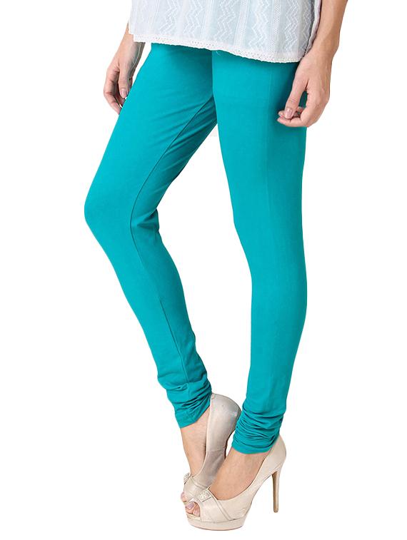 set of 4 multicolored cotton leggings - 12468225 - Zoom Image - 6