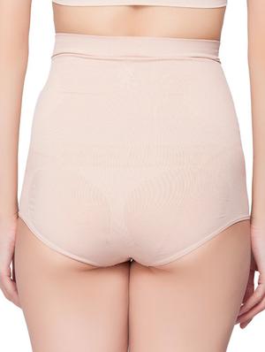 beige cotton shaper brief - 12470007 - Standard Image - 3