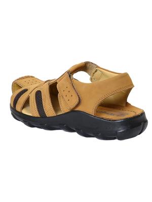Red Chief beige back strap sandal - 12472158 - Standard Image - 3
