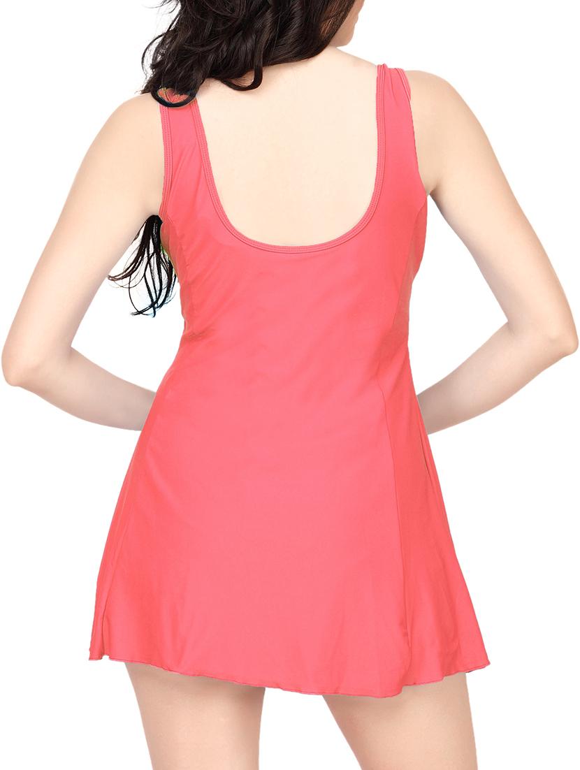 pink cotton functional swimsuit - 12478130 - Zoom Image - 3