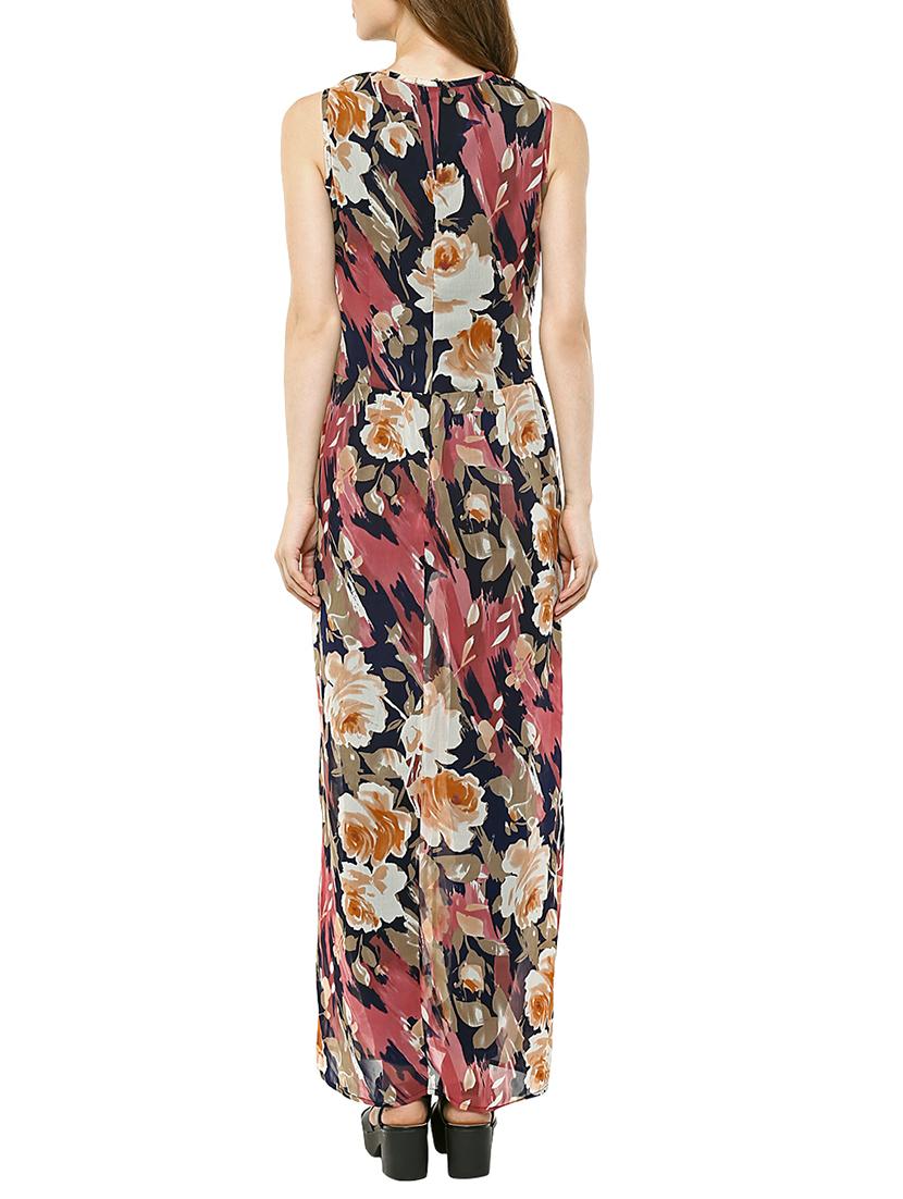 multi colored georgette tunic - 12503107 - Zoom Image - 3