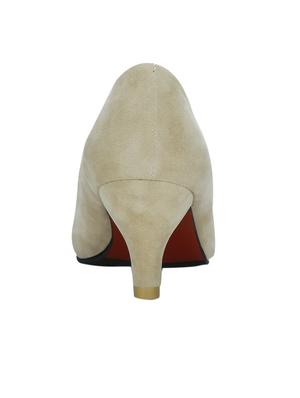 beige suede pump - 12508745 - Standard Image - 3