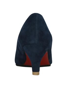 navy suede pump - 12508747 - Standard Image - 3