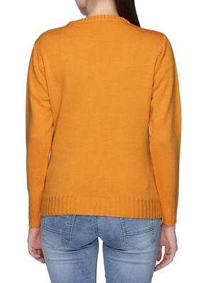 orange sequence acrylic pullover - 12512827 - Standard Image - 3