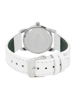 white wrist round dail watch - 12518010 - Standard Image - 3