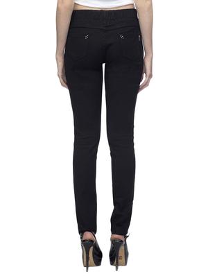 black denim jeggings - 12551796 - Standard Image - 3