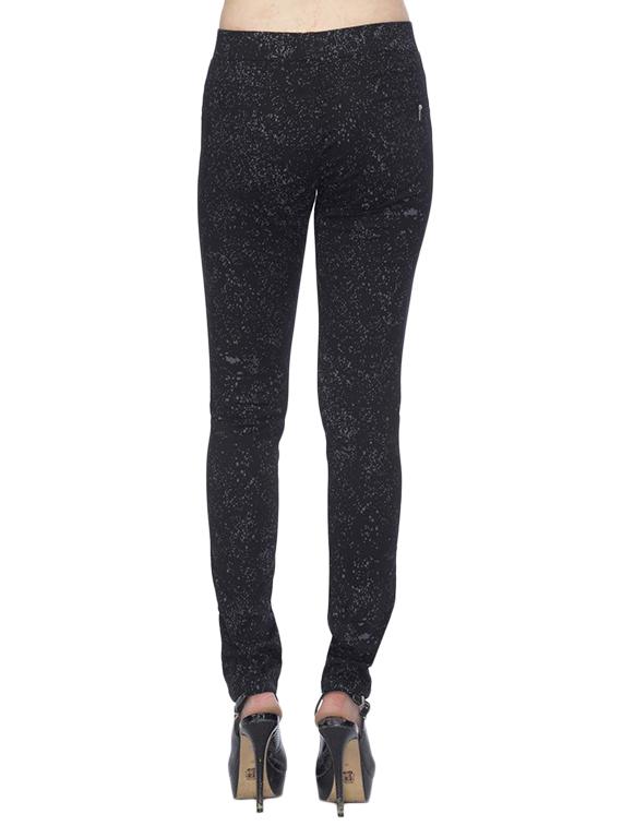 black printed cotton jegging - 12551797 - Zoom Image - 3