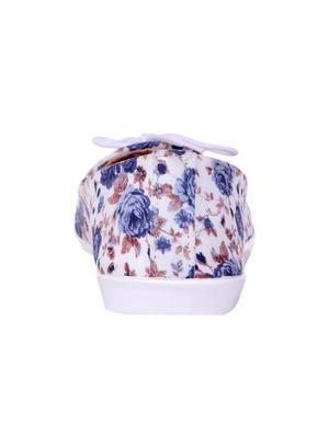 blue fabric slip on ballerina - 12556577 - Standard Image - 3