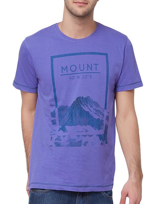 purple cotton tshirt - 12560349 - Standard Image - 1