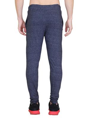 light blue cotton full length track pant - 12560810 - Standard Image - 3