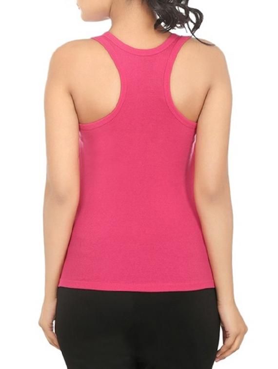 pink cotton tee - 12576823 - Zoom Image - 3