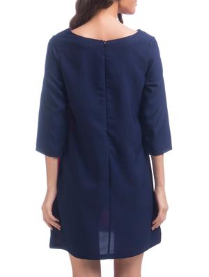pink boat neck shift dress - 1257897 - Standard Image - 3