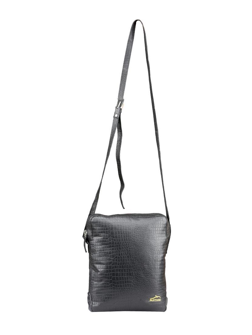 black leather sling bag - 12580975 - Zoom Image - 6