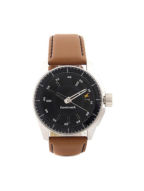 fastrack black magic analog black dial men's watch - ne3089sl05 - 12583966 - Standard Image - 1