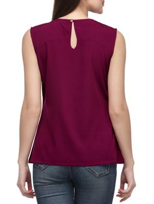 purple regular top - 12585815 - Standard Image - 3