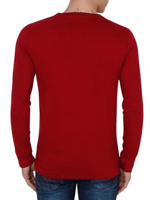 red cotton tshirt - 12586897 - Standard Image - 3