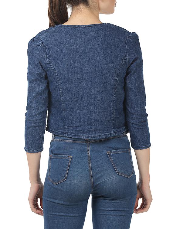 Buttoned Detail summer jacket - 12590507 - Zoom Image - 3