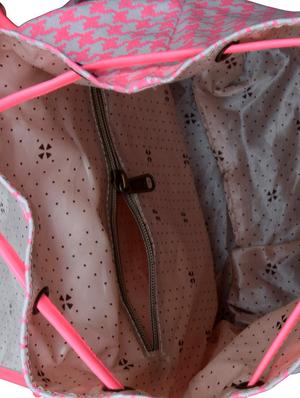 pink printed backpack - 1261147 - Standard Image - 3