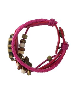 jay creation pink vintage brace late women's analog watch - 12753680 - Standard Image - 3