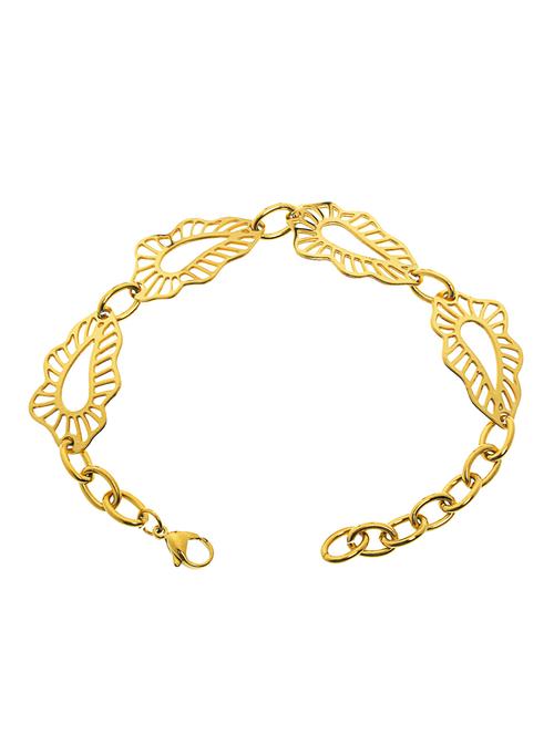 gold metal bracelet - 12773887 - Standard Image - 1
