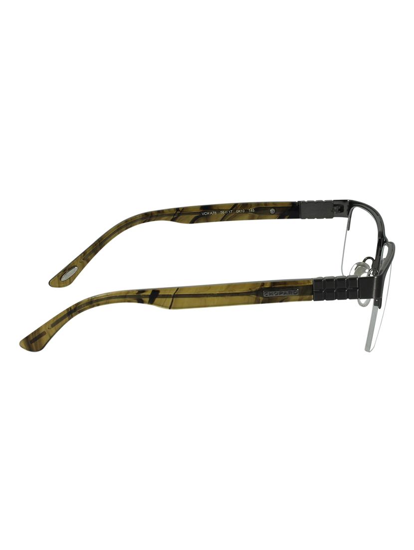 half rim rectangle eyeglass - 12774227 - Zoom Image - 3