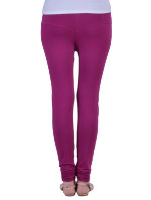 purple cotton leggings - 12780733 - Standard Image - 3