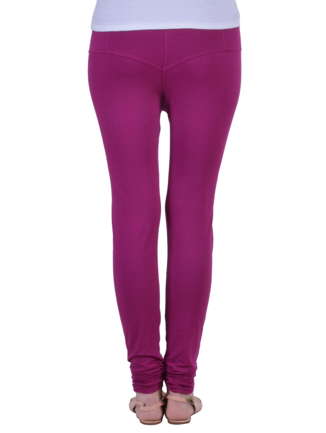 purple cotton leggings - 12780733 - Zoom Image - 3
