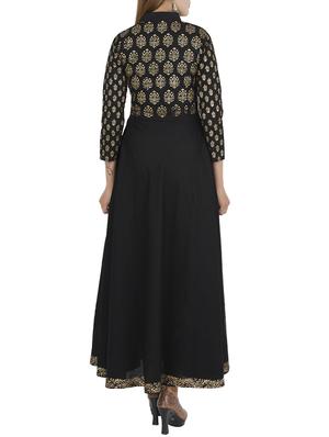 block print flared kurta - 12787534 - Standard Image - 3