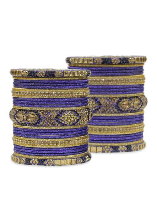 blue metal bangle - 12795744 - Standard Image - 1