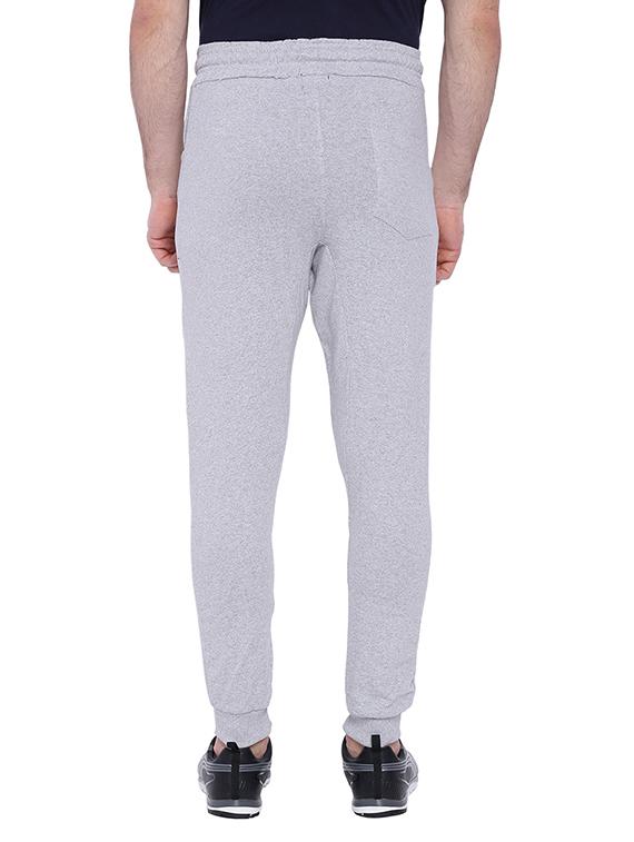 grey cotton jogger - 12808850 - Zoom Image - 3