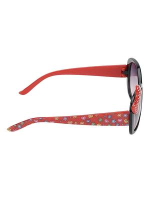 amour black oval frame sunglass - 12812754 - Standard Image - 3