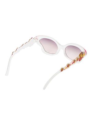 Amour whie butterfly sunglasses - 12812761 - Standard Image - 3