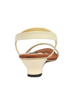 beige back strap sandal - 12815846 - Standard Image - 3