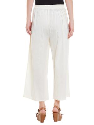 Solid flared palazzo - 12821783 - Standard Image - 3
