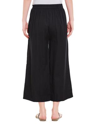 Solid flared palazzo - 12821784 - Standard Image - 3