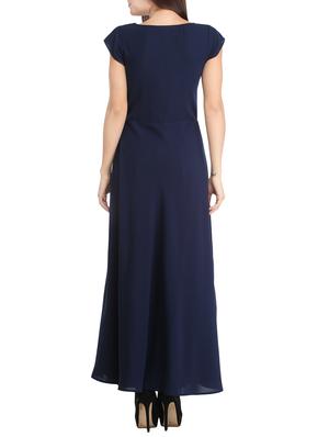 navy blue sequined rayon dress - 12827146 - Standard Image - 3