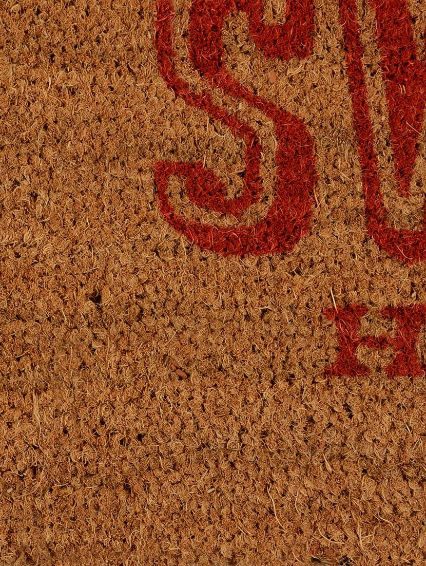 saral home 100% coir made heavy duty anti slip coir mat with rubber backing. size is 40x60 cm. - 12830646 - Zoom Image - 3